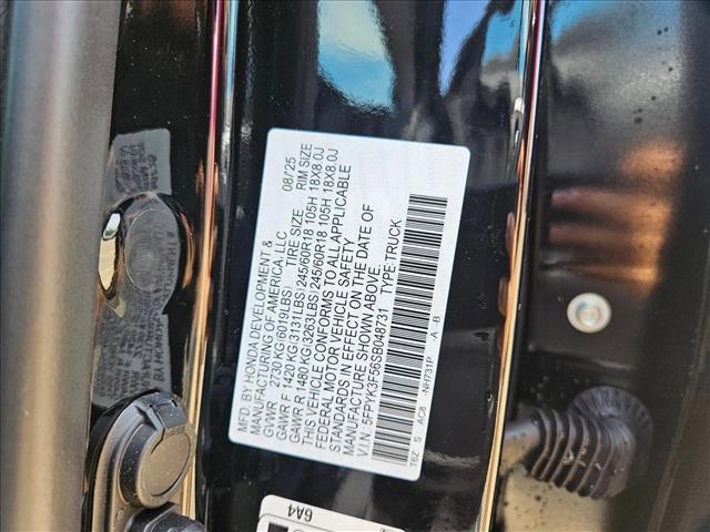 new 2025 Honda Ridgeline car, priced at $41,865