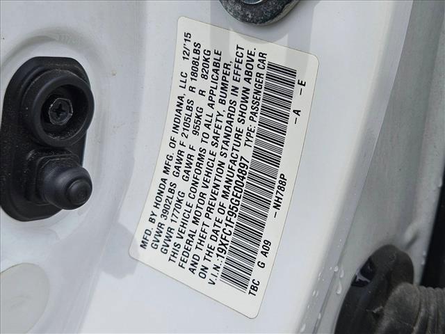 used 2016 Honda Civic car, priced at $11,720