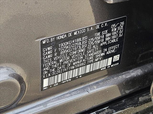 new 2027 Honda HR-V car, priced at $33,122