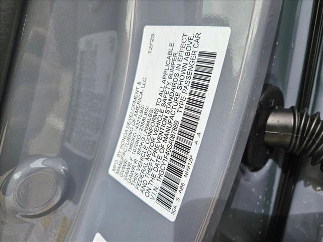 new 2025 Honda Accord car, priced at $32,210