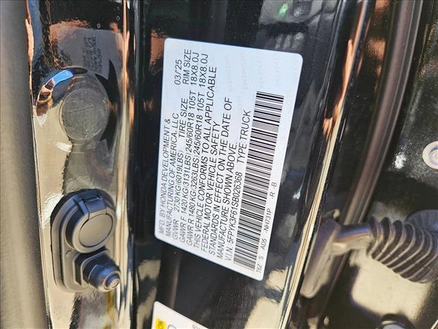 new 2025 Honda Ridgeline car, priced at $45,995