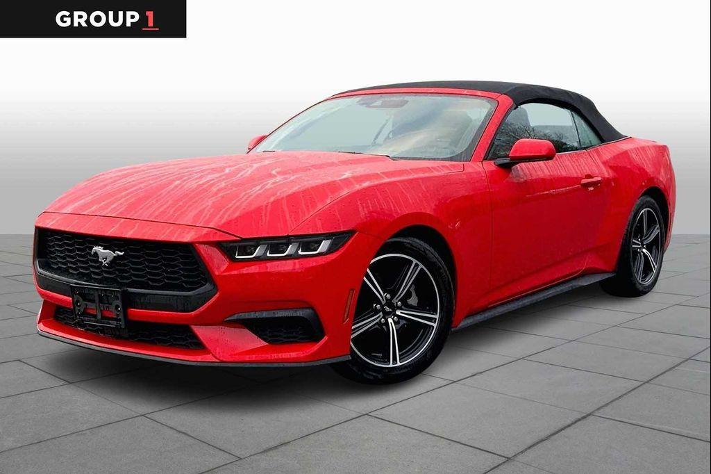 used 2024 Ford Mustang car, priced at $27,400