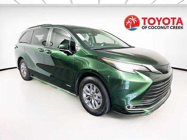 used 2021 Toyota Sienna car, priced at $25,477