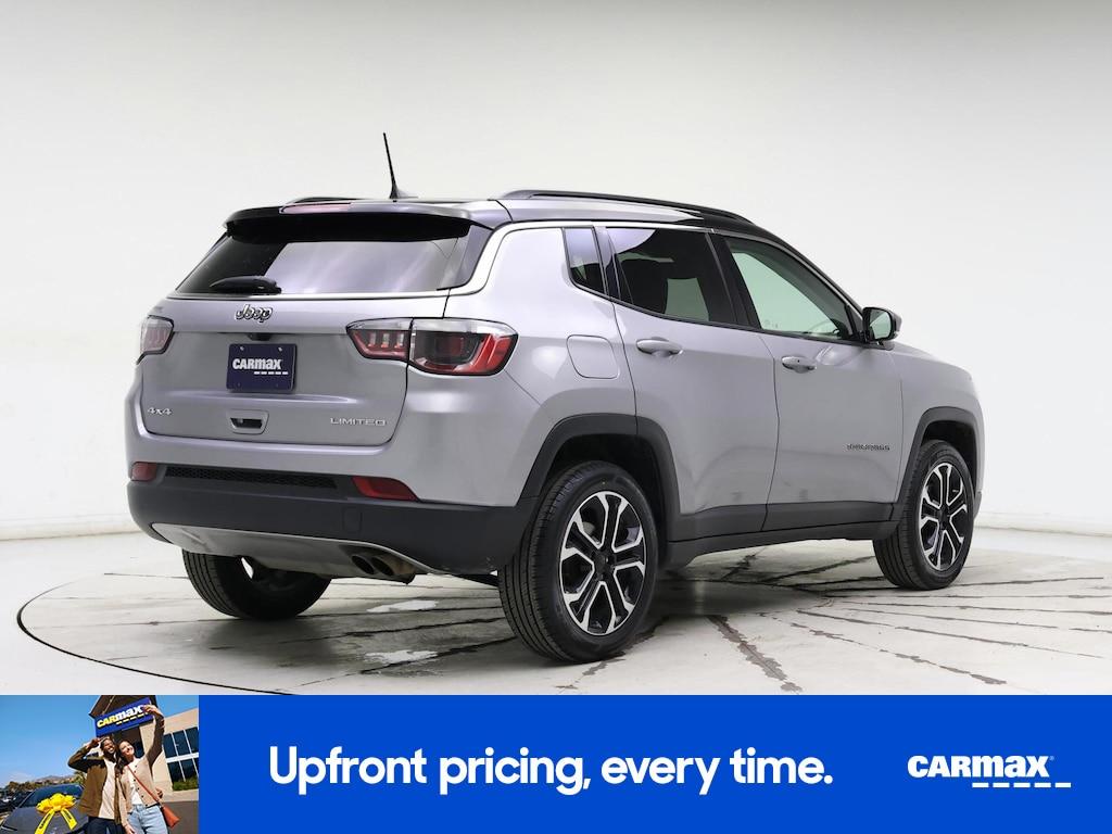 used 2022 Jeep Compass car, priced at $21,998
