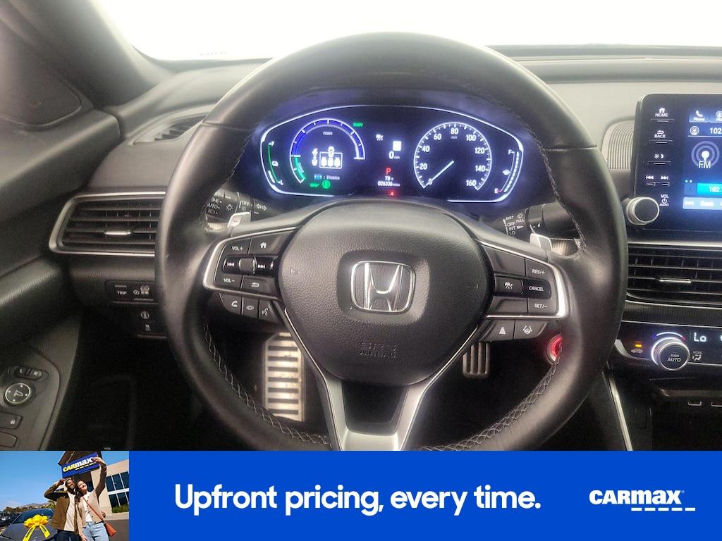 used 2022 Honda Accord Hybrid car, priced at $27,998