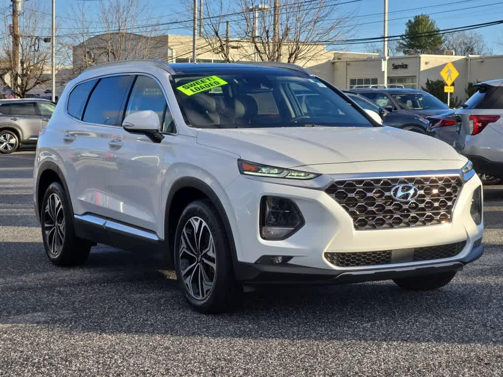 used 2020 Hyundai Santa Fe car, priced at $17,647