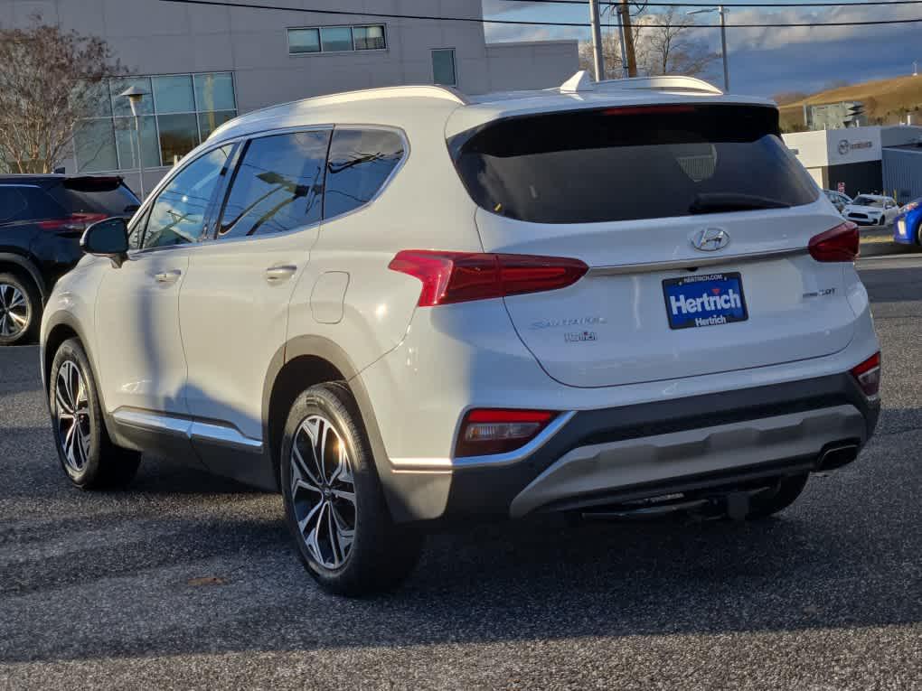used 2020 Hyundai Santa Fe car, priced at $17,647