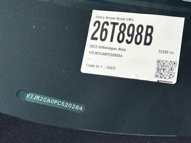 used 2023 Volkswagen Atlas car, priced at $29,533