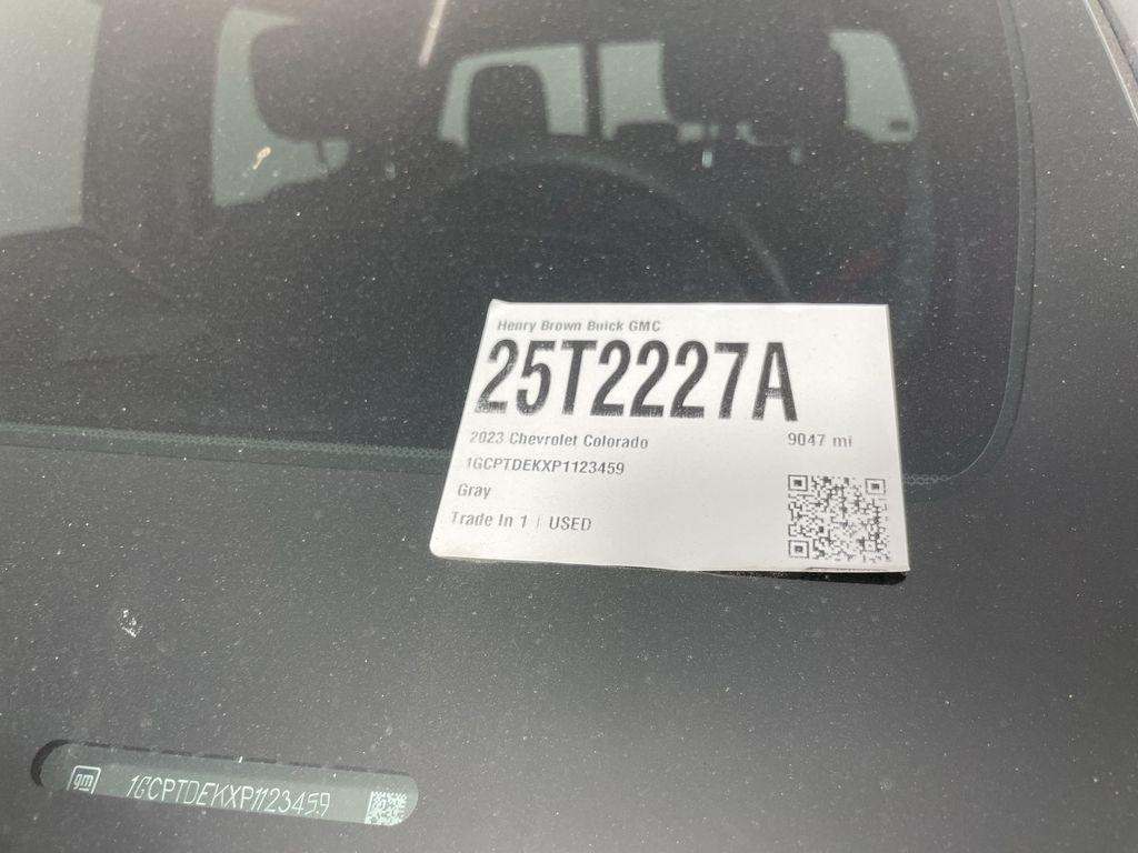 2023 Sterling Gray Metallic Chevrolet Colorado