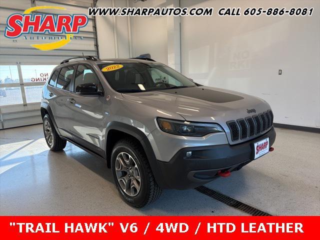 used 2022 Jeep Cherokee car, priced at $22,960