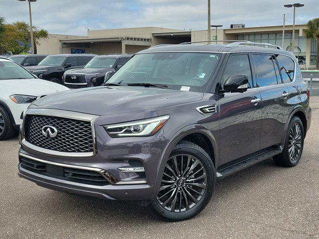 used 2023 INFINITI QX80 car, priced at $47,130