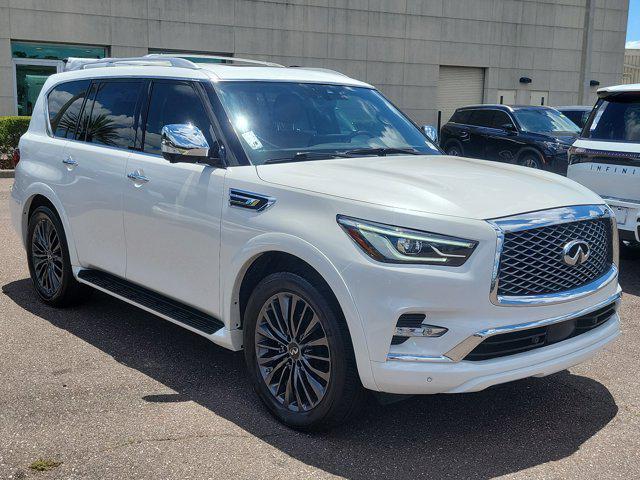 used 2024 INFINITI QX80 car, priced at $53,985