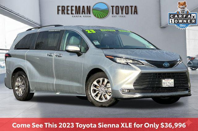 used 2023 Toyota Sienna car, priced at $36,996