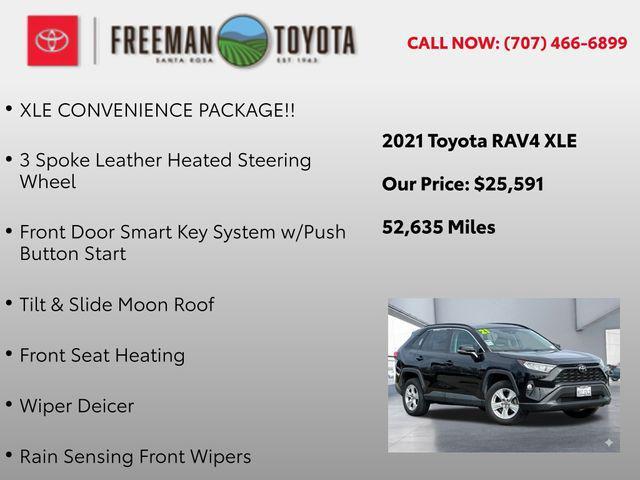 used 2021 Toyota RAV4 car, priced at $25,591