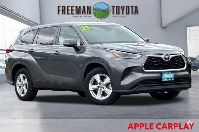used 2023 Toyota Highlander car, priced at $30,993