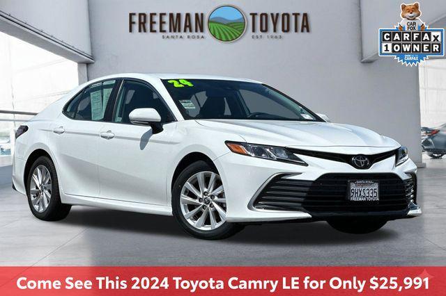 used 2024 Toyota Camry car, priced at $25,991