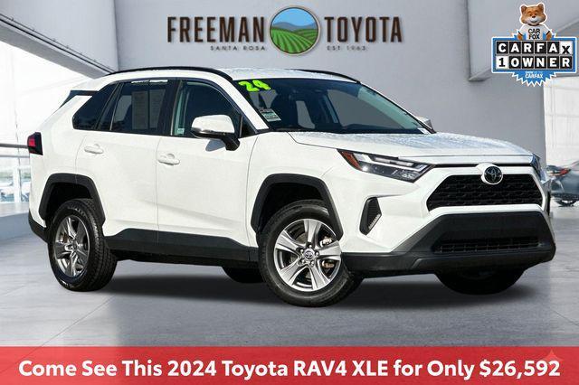 used 2024 Toyota RAV4 car, priced at $26,592