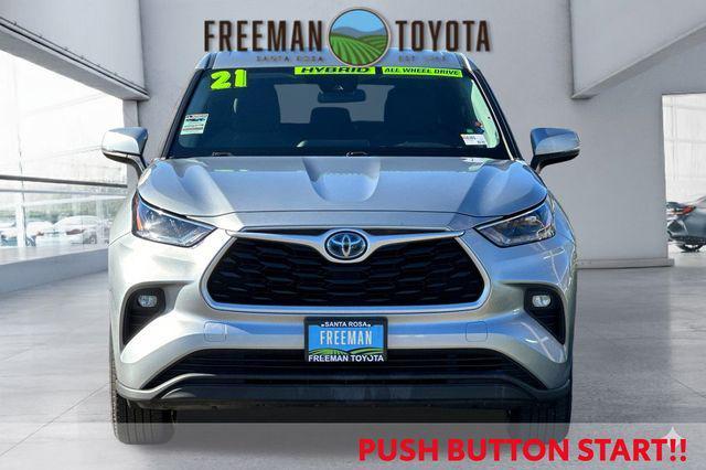 used 2021 Toyota Highlander Hybrid car, priced at $27,222
