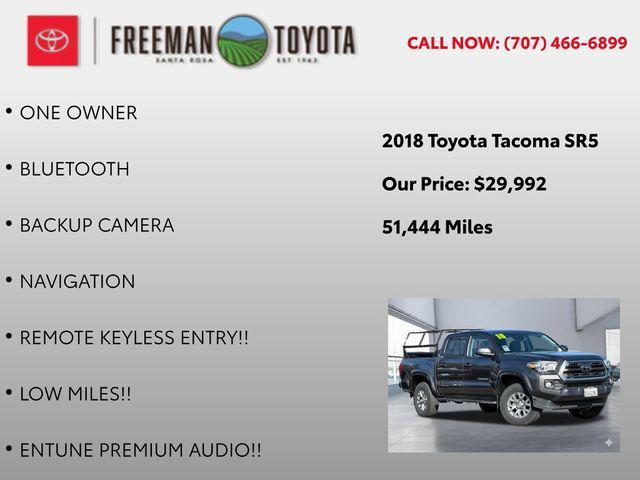 used 2018 Toyota Tacoma car, priced at $29,992