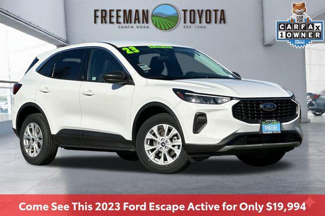 used 2023 Ford Escape car, priced at $19,994