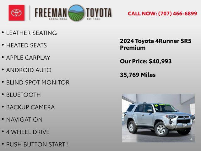 used 2024 Toyota 4Runner car, priced at $40,993