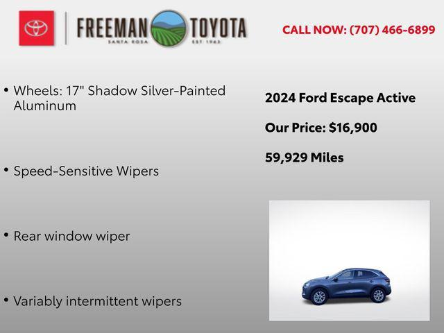 used 2024 Ford Escape car, priced at $16,900