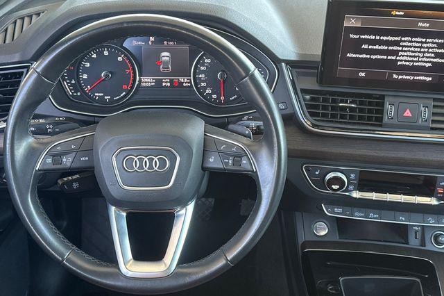 used 2022 Audi Q5 car, priced at $23,896