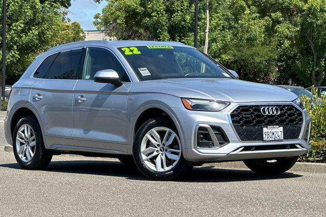 used 2022 Audi Q5 car, priced at $23,896