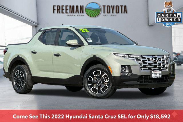 used 2022 Hyundai SANTA CRUZ car, priced at $18,592