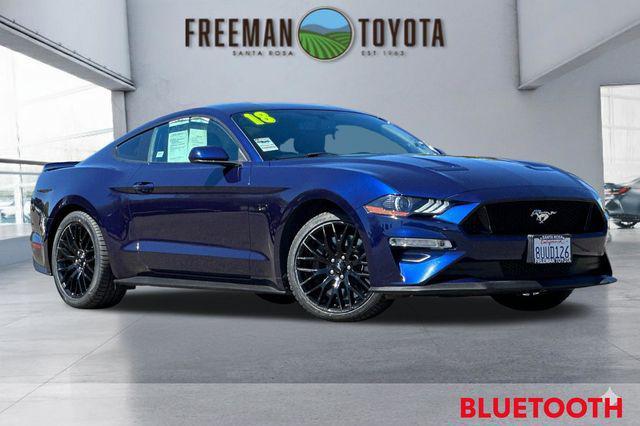 used 2018 Ford Mustang car, priced at $29,593