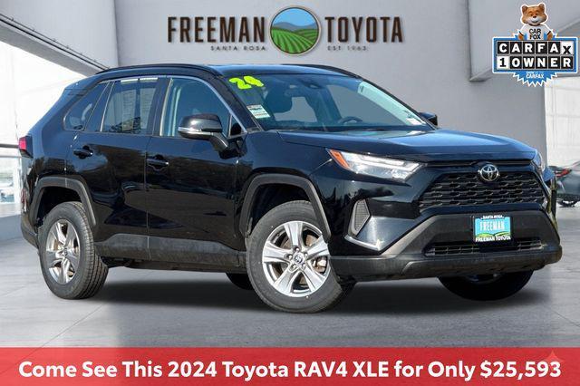 used 2024 Toyota RAV4 car, priced at $25,593