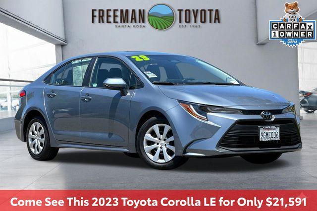 used 2023 Toyota Corolla car, priced at $21,676