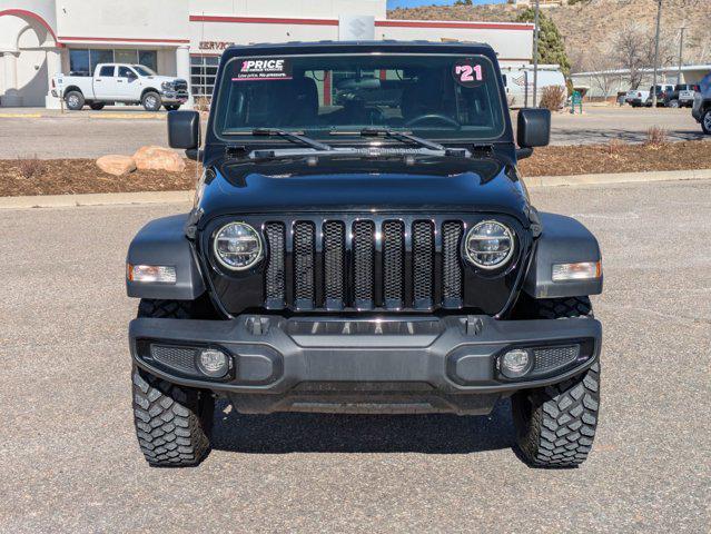 used 2021 Jeep Wrangler car, priced at $28,691