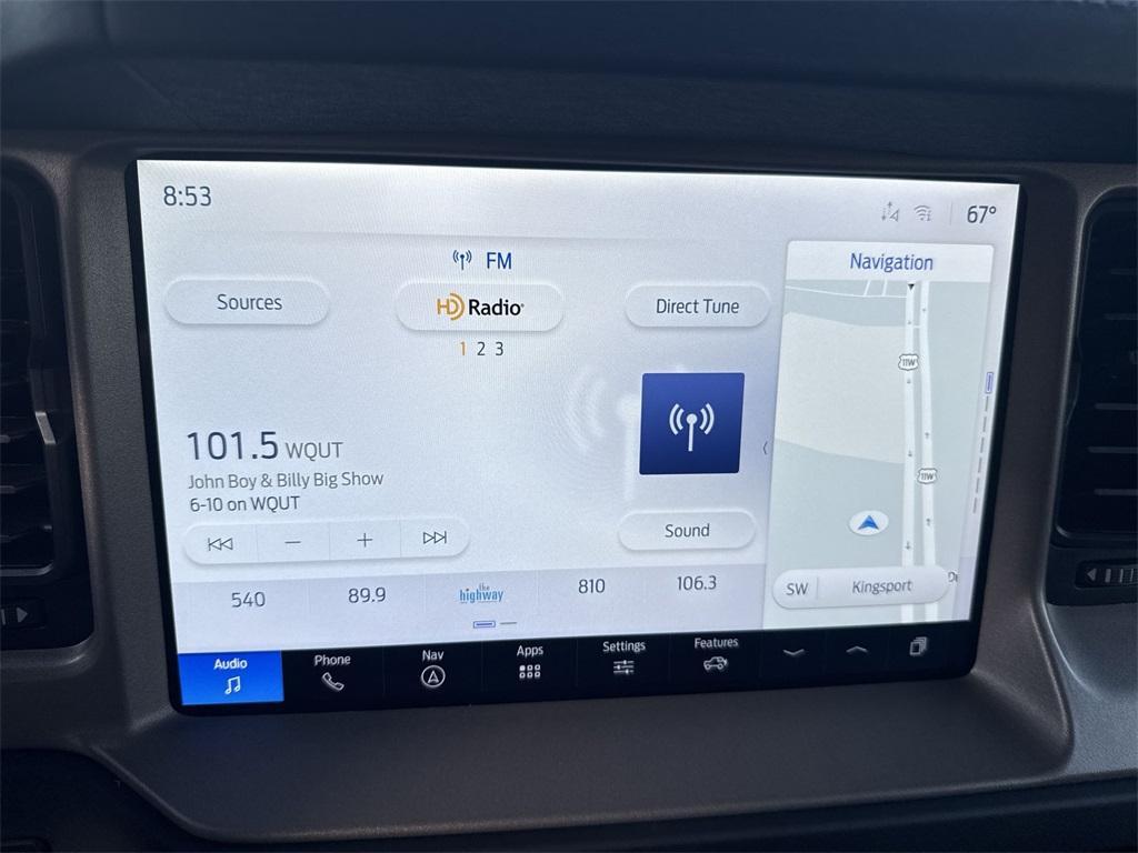 new 2025 Ford Bronco car, priced at $58,645