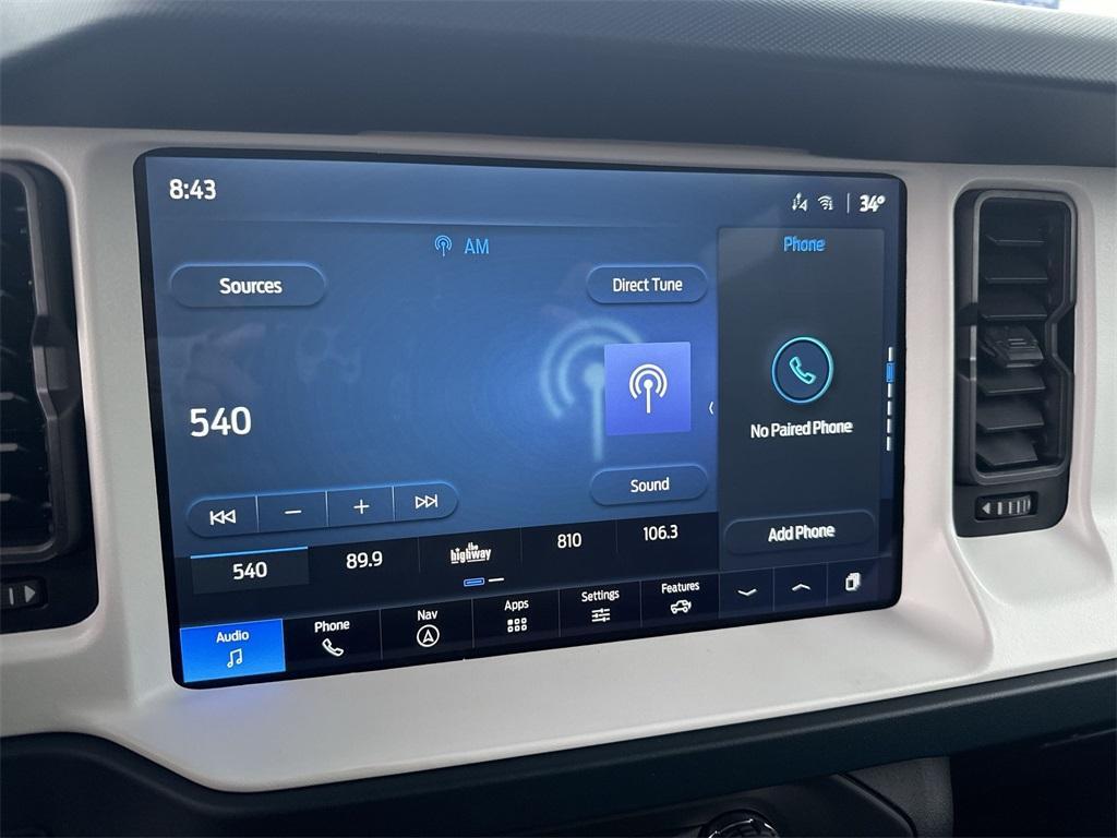 new 2025 Ford Bronco car, priced at $58,655