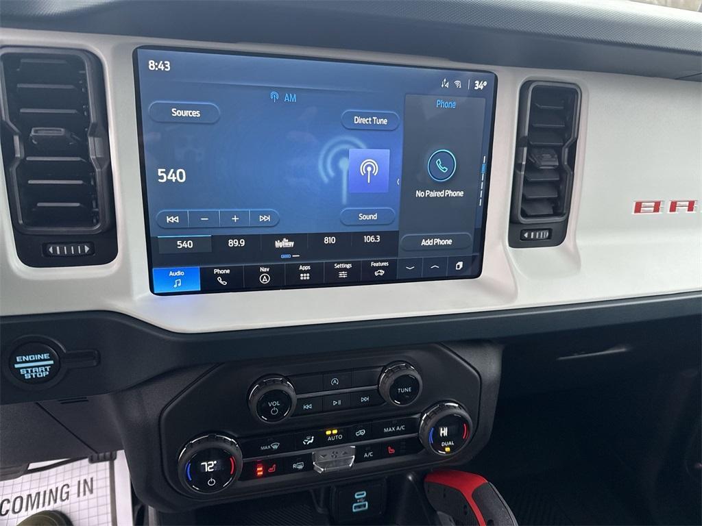 new 2025 Ford Bronco car, priced at $58,655