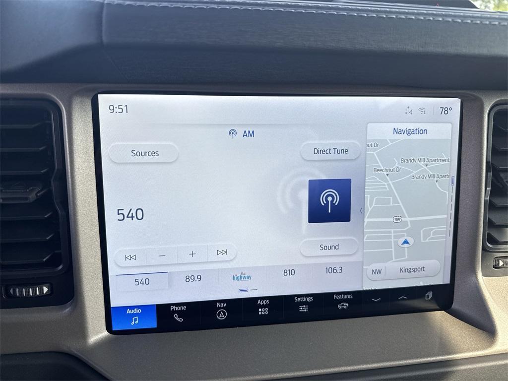 new 2025 Ford Bronco car, priced at $58,645