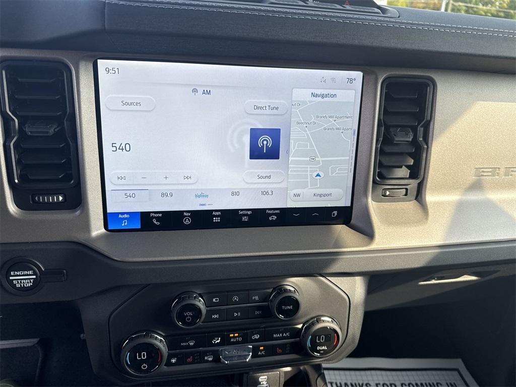 new 2025 Ford Bronco car, priced at $58,645