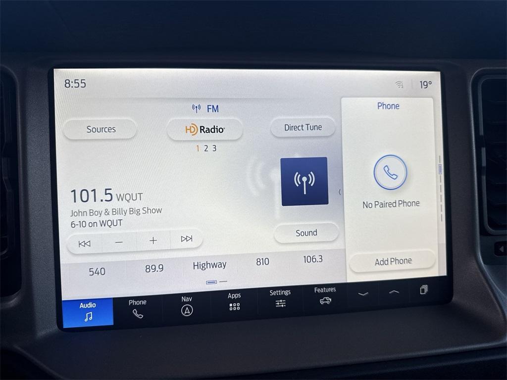 new 2025 Ford Bronco car, priced at $60,345