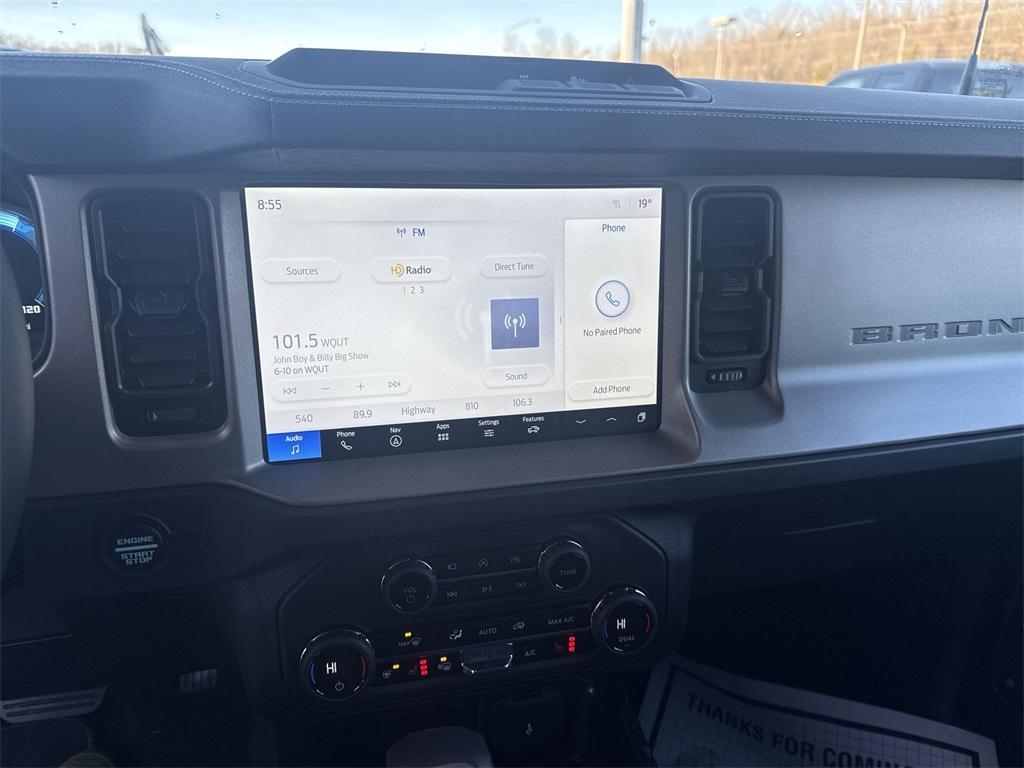 new 2025 Ford Bronco car, priced at $60,345