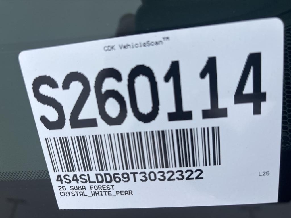 new 2026 Subaru Forester car, priced at $36,840