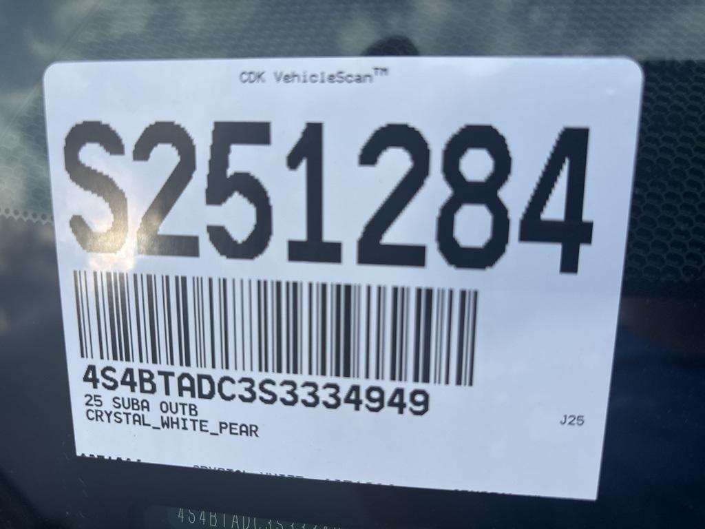 new 2025 Subaru Outback car, priced at $36,880