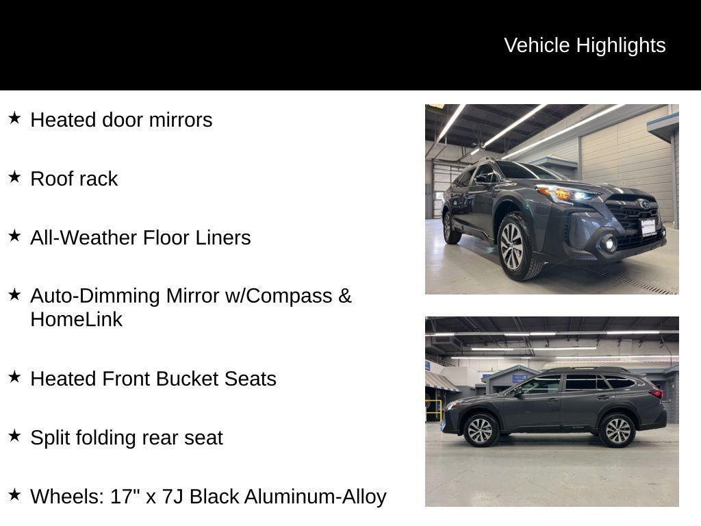 used 2025 Subaru Outback car, priced at $31,995
