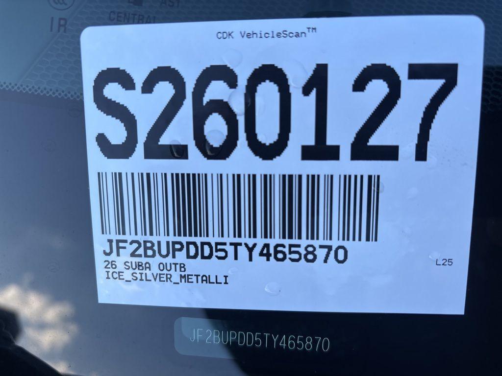 new 2026 Subaru Outback car, priced at $44,543