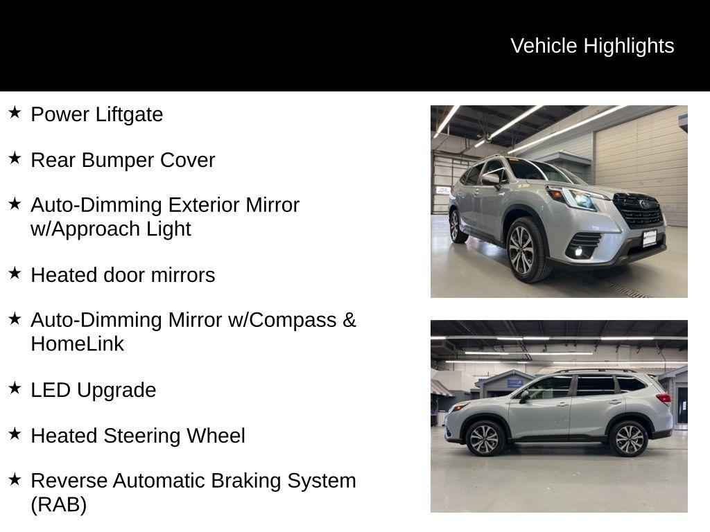 used 2024 Subaru Forester car, priced at $33,254