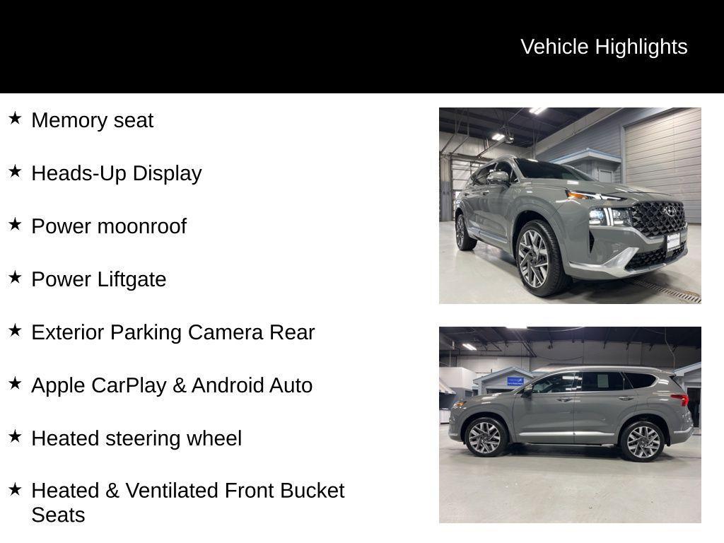 used 2023 Hyundai Santa Fe car, priced at $30,402