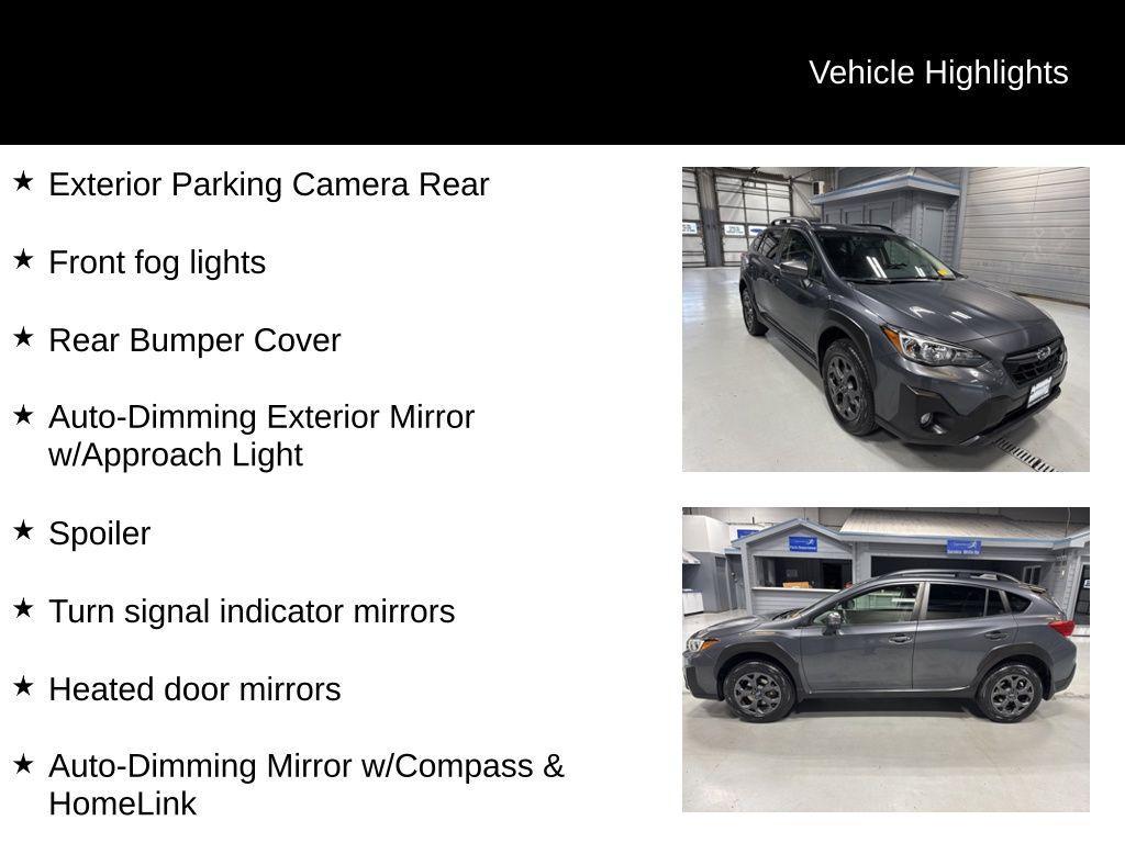 used 2023 Subaru Crosstrek car, priced at $23,402