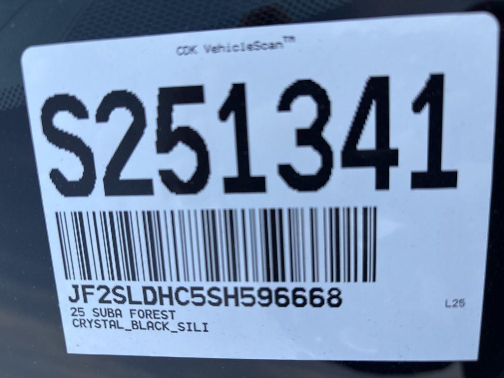 new 2025 Subaru Forester car, priced at $40,984