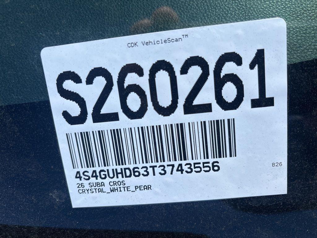 new 2026 Subaru Crosstrek car, priced at $32,562