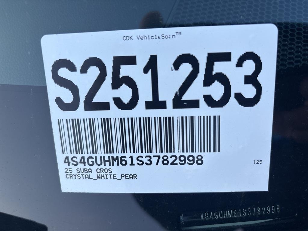 new 2025 Subaru Crosstrek car, priced at $36,539